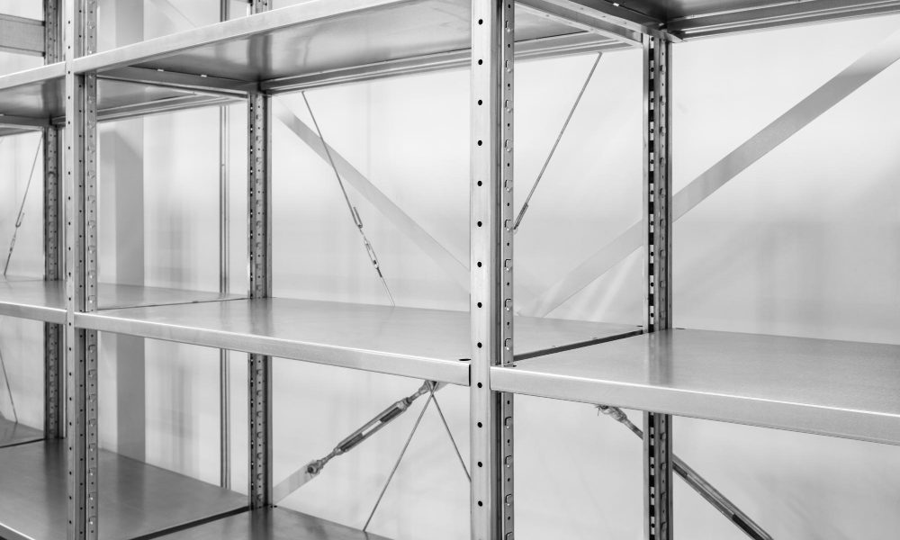 Conheça as prateleiras industriais em inox da GSteel