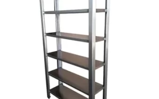 Estante de inox: qualidade e resistência para o armazenamento de produtos