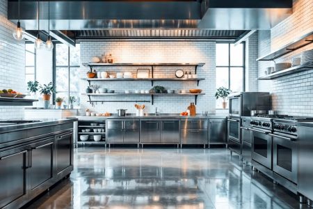 Vantagens da pia inox industrial em cozinhas de restaurantes e indústrias alimentícias