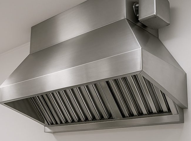 Como instalar uma coifa industrial em aço inox corretamente