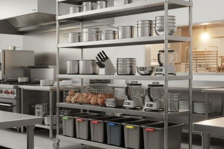 Veja as vantagens da prateleira de inox para cozinha industrial