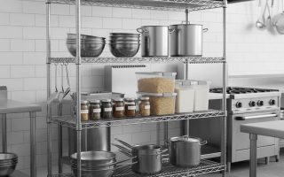 Estante de inox para cozinha industrial: conheça suas vantagens e onde comprar