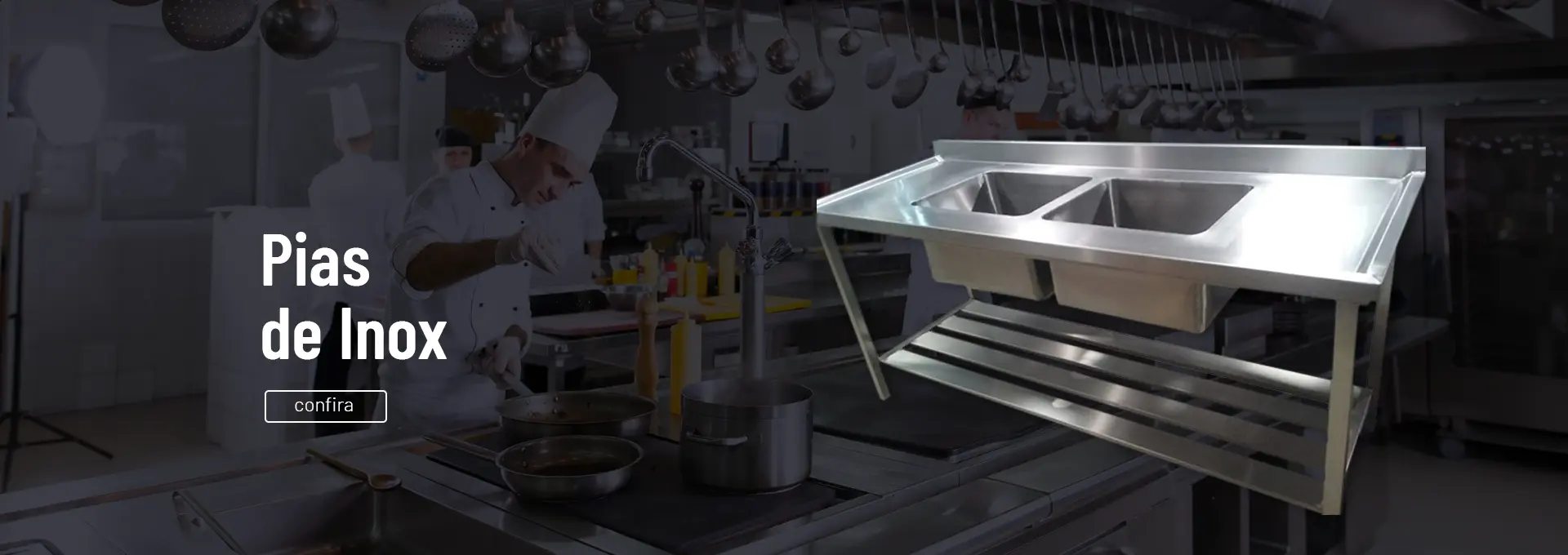 Pias de Inox